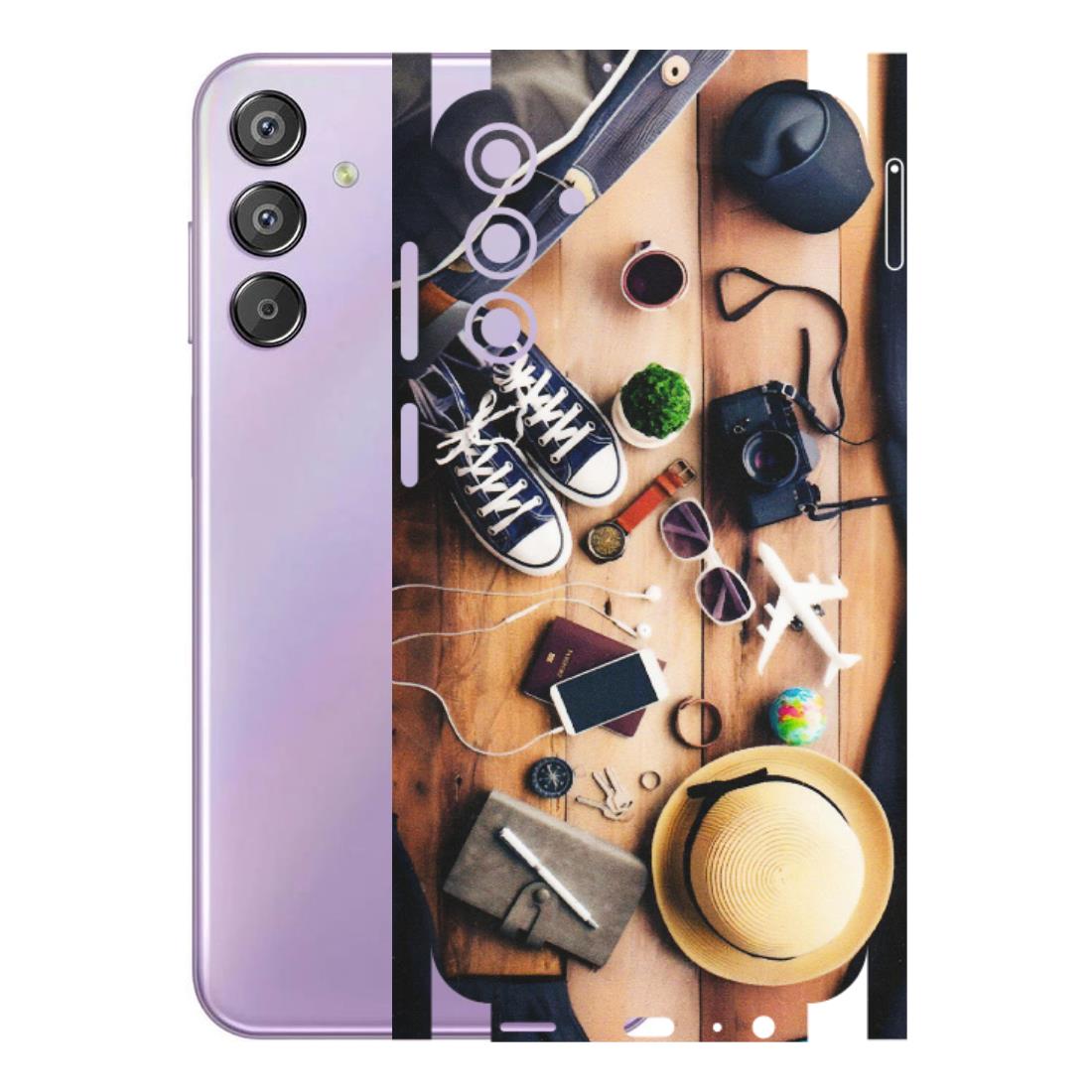 Samsung M/F/Note/Flip and C Phone Skins (All Models) - Travel Wanderlust - Matte Finish (M-133) Samsung Galaxy F15 (5G)