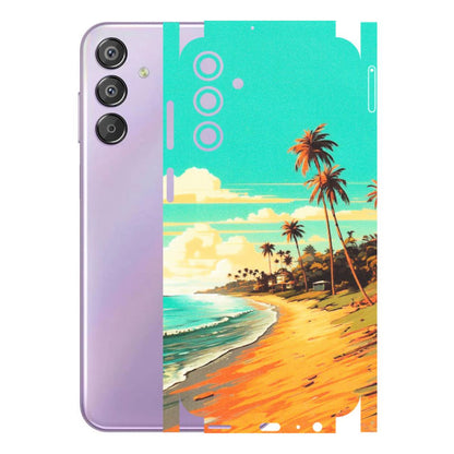 Samsung M/F/Note/Flip and C Phone Skins (All Models) - Miami Beach - Matte Finish (M-136) Samsung Galaxy F15 (5G)