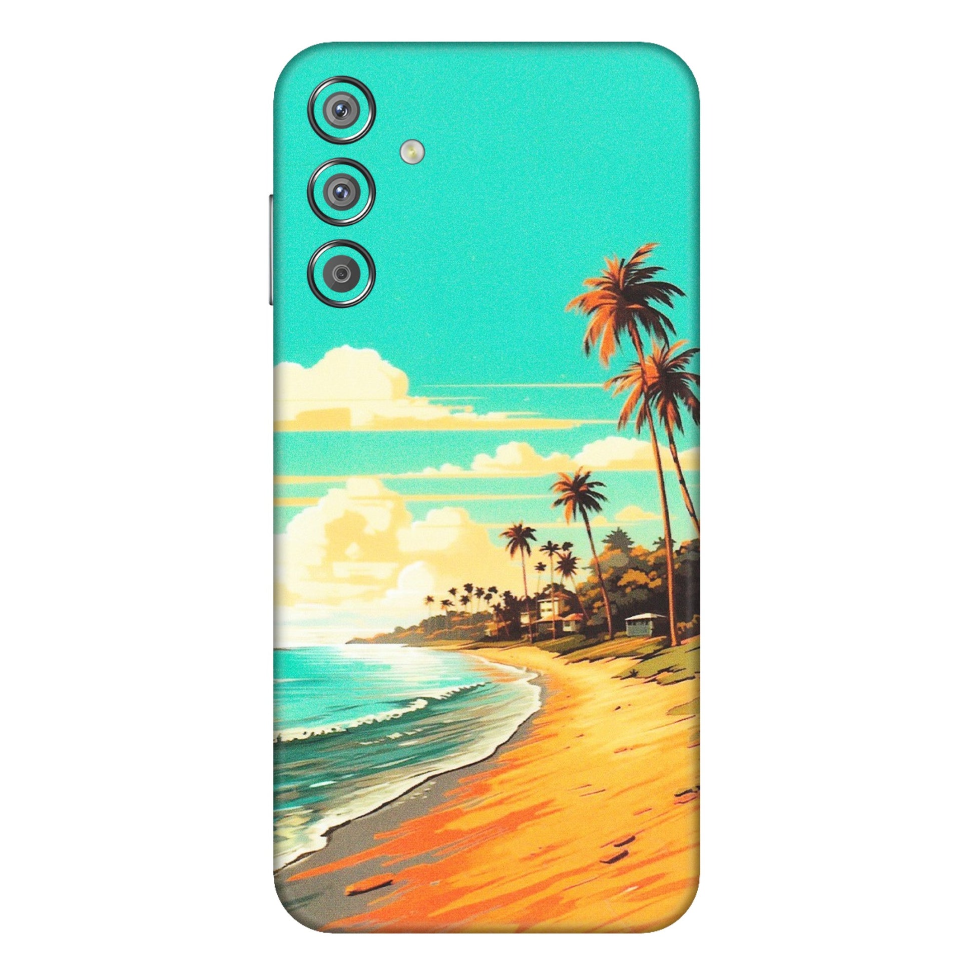 Samsung M/F/Note/Flip and C Phone Skins (All Models) - Miami Beach - Matte Finish (M-136) Samsung Galaxy F15 (5G)
