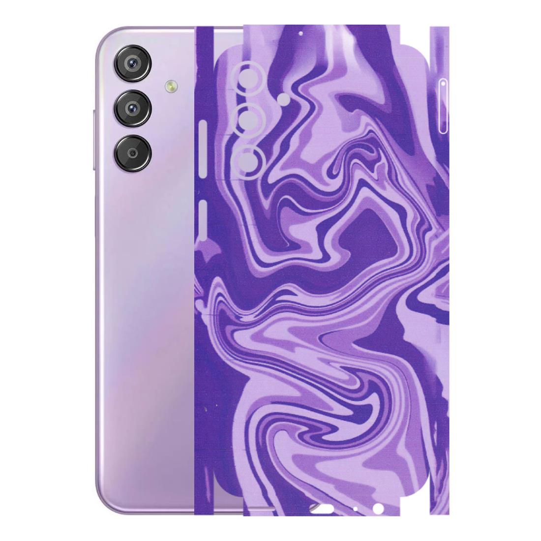 Samsung M/F/Note/Flip and C Phone Skins (All Models) - Hazy Purple Nights - Matte Finish (M-14) Samsung Galaxy F15 (5G)