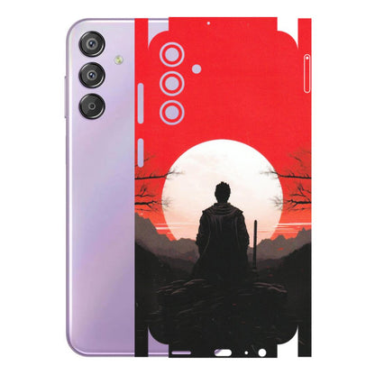 Samsung M/F/Note/Flip and C Phone Skins (All Models) - Samurai Anime - Matte Finish (M-141) Samsung Galaxy F15 (5G)