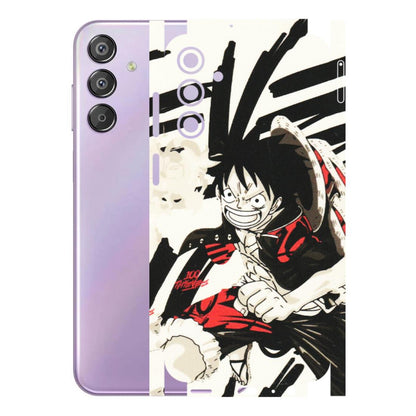 Samsung M/F/Note/Flip and C Phone Skins (All Models) - Monkey D.Luffy Manga Anime - Matte Finish (M-145) Samsung Galaxy F15 (5G)