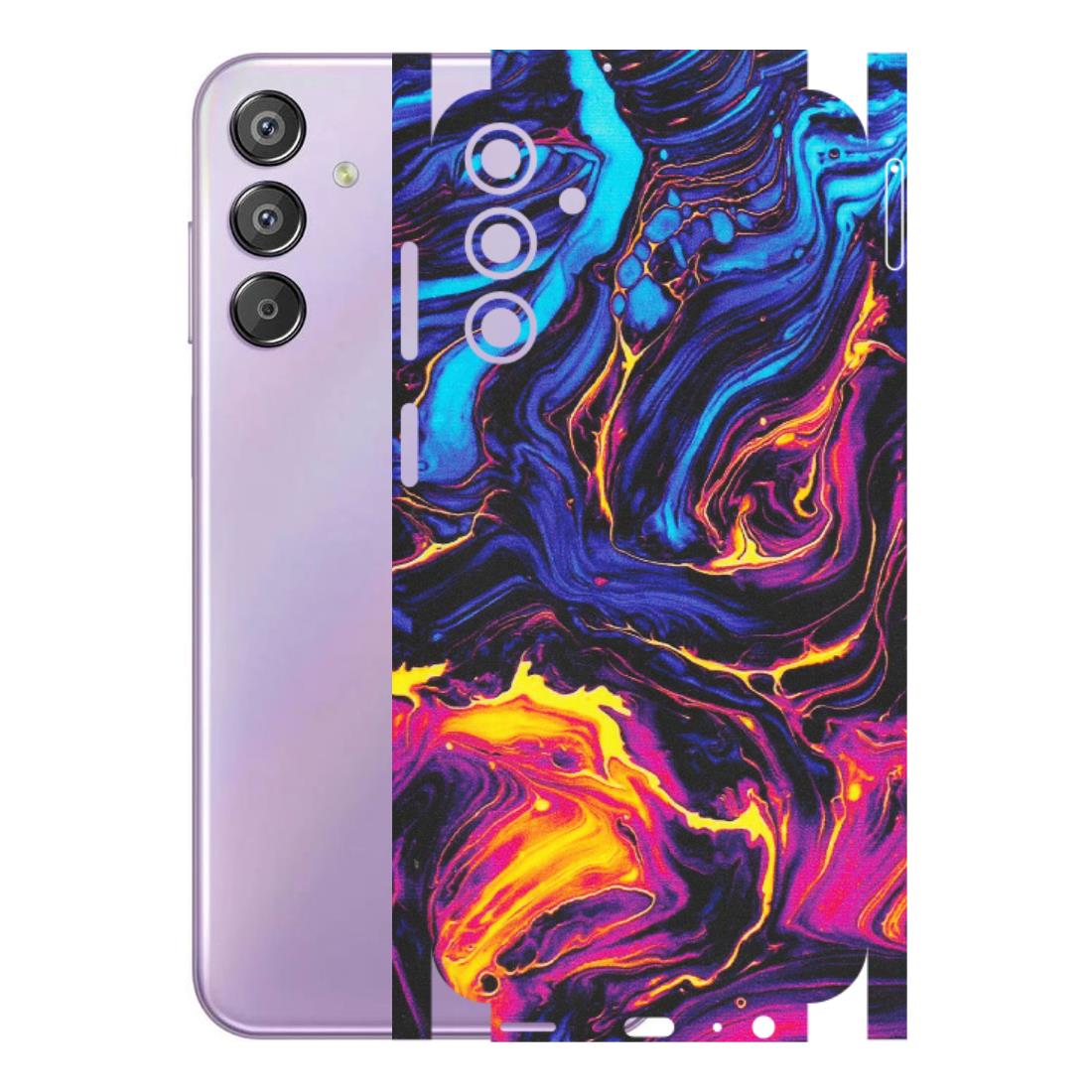 Samsung M/F/Note/Flip and C Phone Skins (All Models) - Abstract Paint Classy - Matte Finish (M-15) Samsung Galaxy F15 (5G)