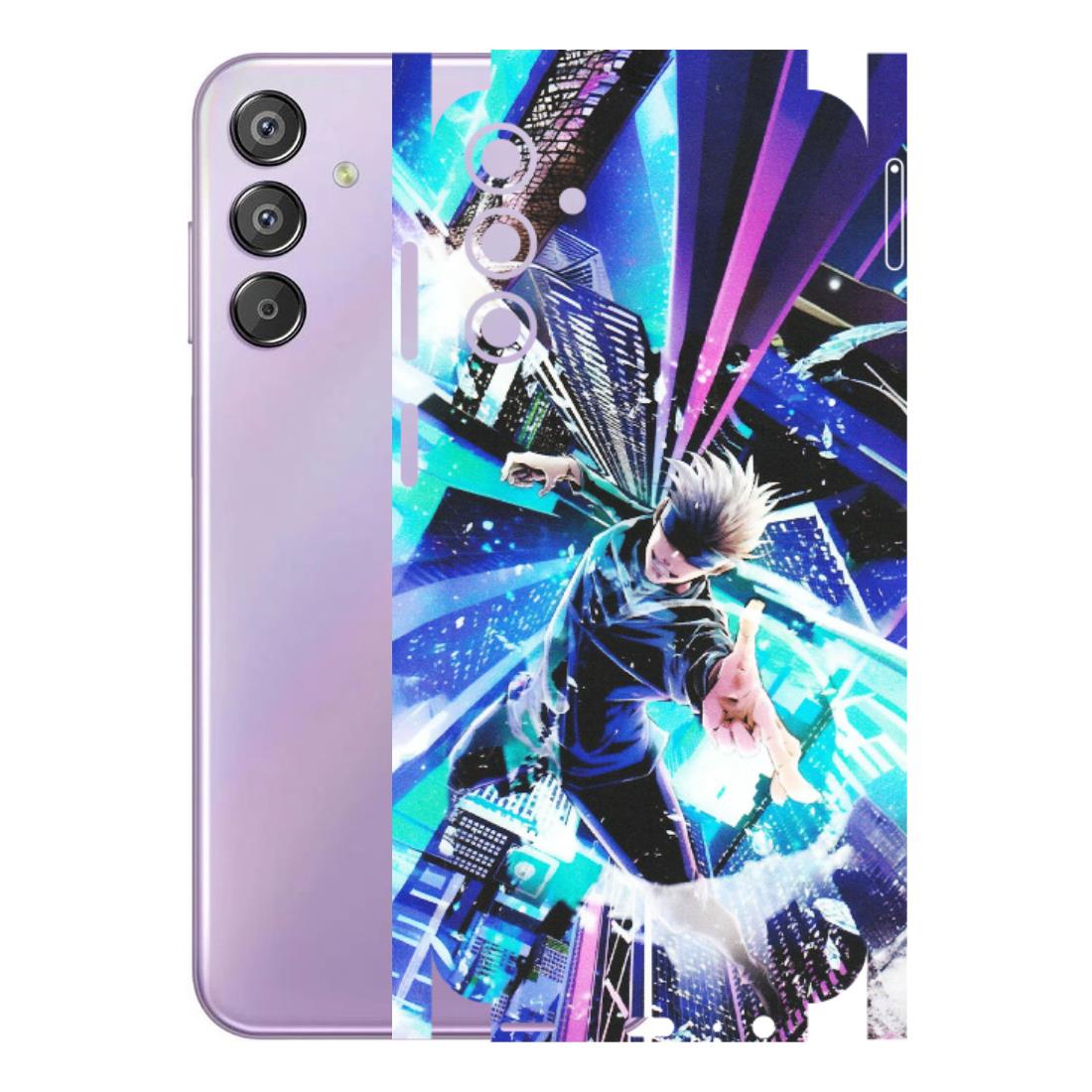Samsung M/F/Note/Flip and C Phone Skins (All Models) - Manga Action Jujustu Kaisen Anime - Matte Finish (M-155) Samsung Galaxy F15 (5G)