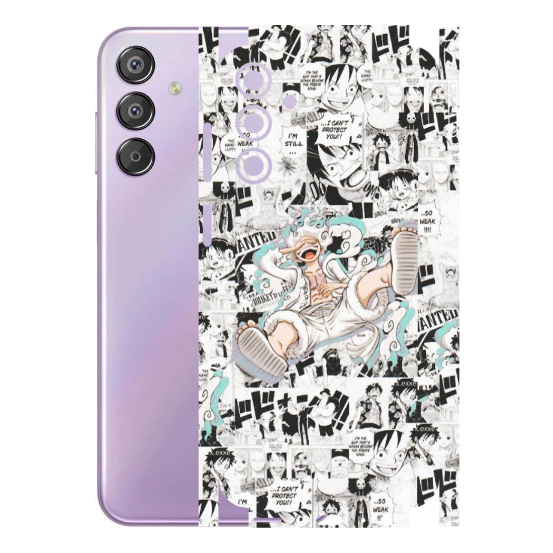 Samsung M/F/Note/Flip and C Phone Skins (All Models) - One Piece Comic - Matte Finish (M-168) Samsung Galaxy F15 (5G)