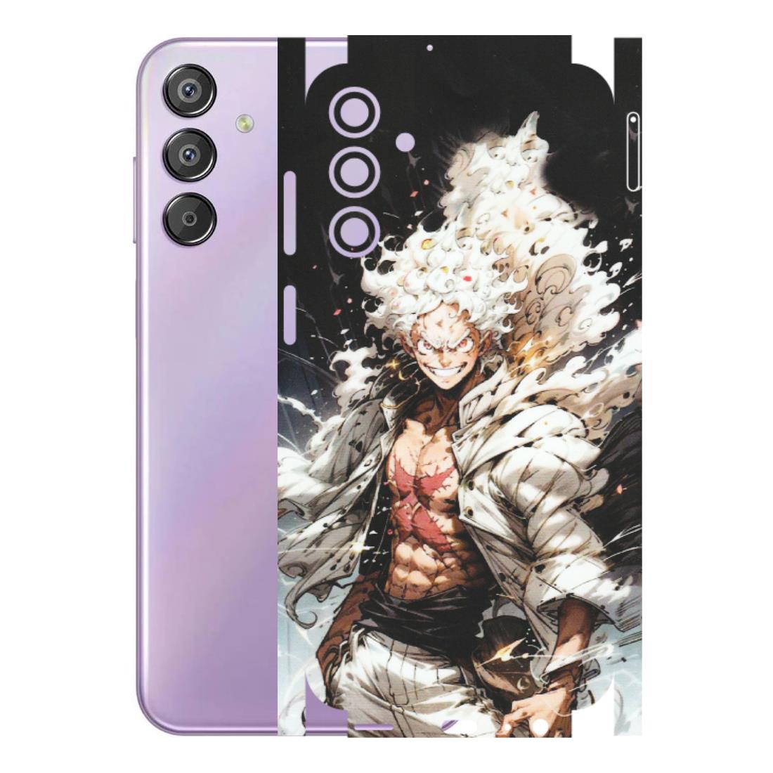 Samsung M/F/Note/Flip and C Phone Skins (All Models) - Anime Angry Classy Character - Matte Finish (M-34) Samsung Galaxy F15 (5G)