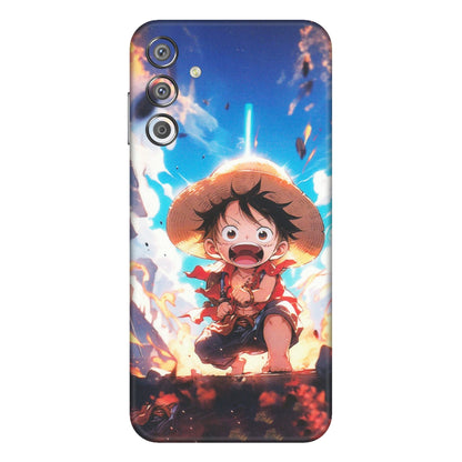 Samsung M/F/Note/Flip and C Phone Skins (All Models) - Toon One Piece Cute Character - Matte Finish (M-35) Samsung Galaxy F15 (5G)