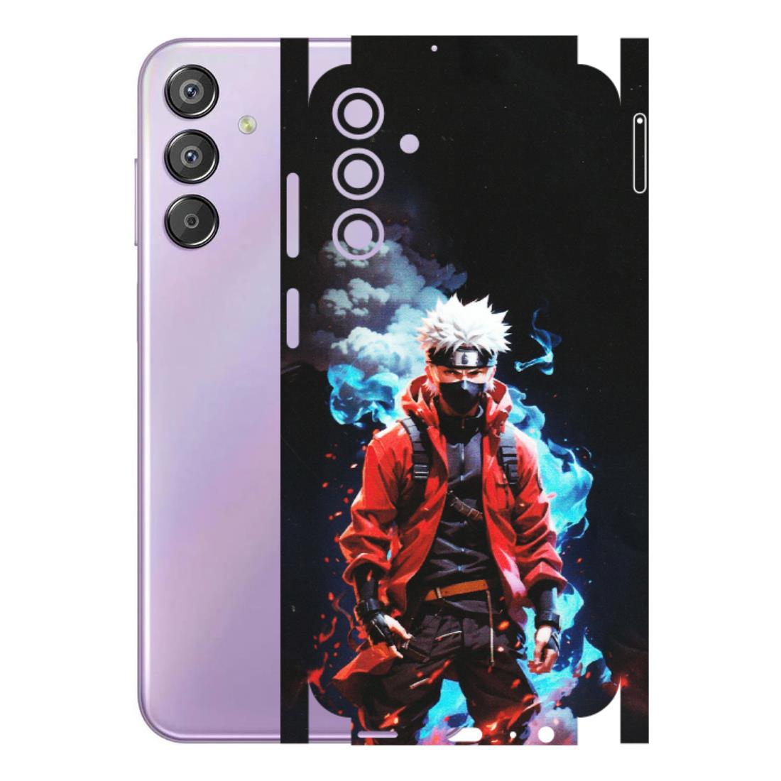 Samsung M/F/Note/Flip and C Phone Skins (All Models) - Kakashi Hatake Naruto - Matte Finish (M-60) Samsung Galaxy F15 (5G)