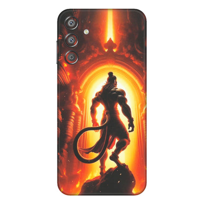 Samsung M/F/Note/Flip and C Phone Skins (All Models) - HanumanJi - Matte Finish (M-06) Samsung Galaxy F15 (5G)