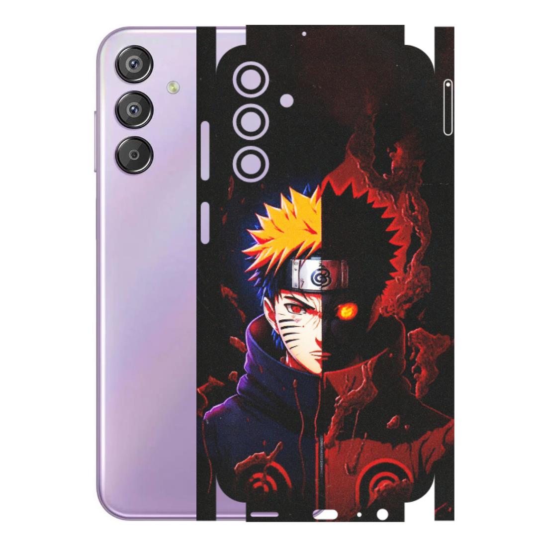 Samsung M/F/Note/Flip and C Phone Skins (All Models) - Naruto X Evil - Matte Finish (M-70) Samsung Galaxy F15 (5G)