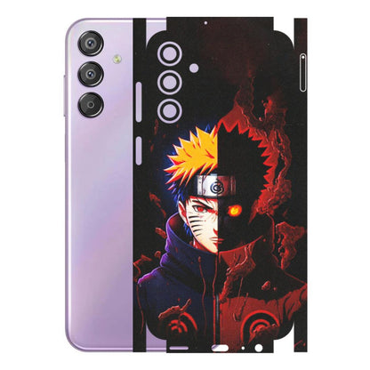 Samsung M/F/Note/Flip and C Phone Skins (All Models) - Naruto X Evil - Matte Finish (M-70) Samsung Galaxy F15 (5G)