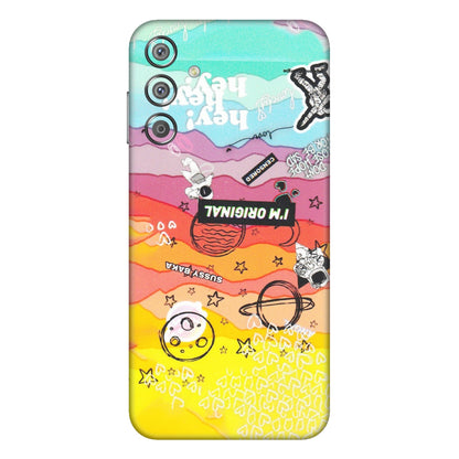 Samsung M/F/Note/Flip and C Phone Skins (All Models) - The Original Astronaut - Matte Finish (M-79) Samsung Galaxy F15 (5G)