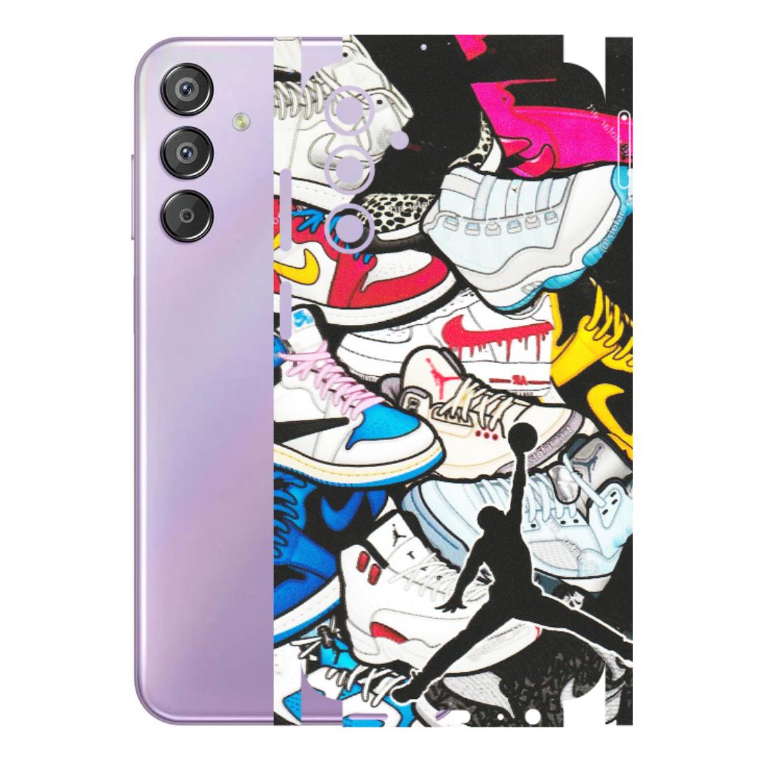 Samsung M/F/Note/Flip and C Phone Skins (All Models) - Jordan Sneakers Fan - Matte Finish (M-80) Samsung Galaxy F15 (5G)