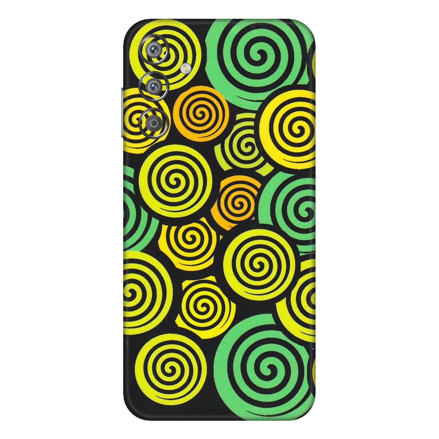 Samsung M/F/Note/Flip and C Phone Skins (All Models) - Crazy Spiral - Matte Finish (M-91) Samsung Galaxy F15 (5G)