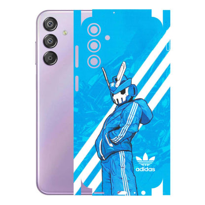 Samsung M/F/Note/Flip and C Phone Skins (All Models) - Battle of Adidas - Matte Finish (M-98) Samsung Galaxy F15 (5G)