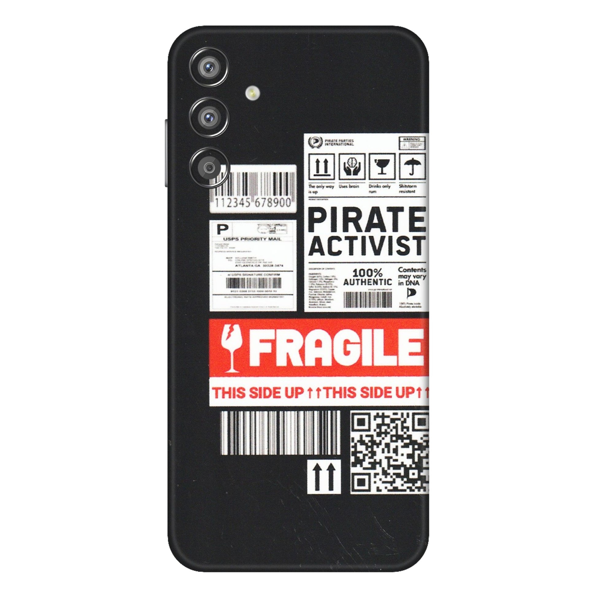 Samsung M/F/Note/Flip and C Phone Skins (All Models) - Handle With Care - Matte Finish (M-99) Samsung Galaxy F15 (5G)