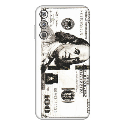 Samsung M/F/Note/Flip and C Phone Skins (All Models) - 100 Dollar Currency - Transparent Finish (T-01) Samsung Galaxy F15 (5G)
