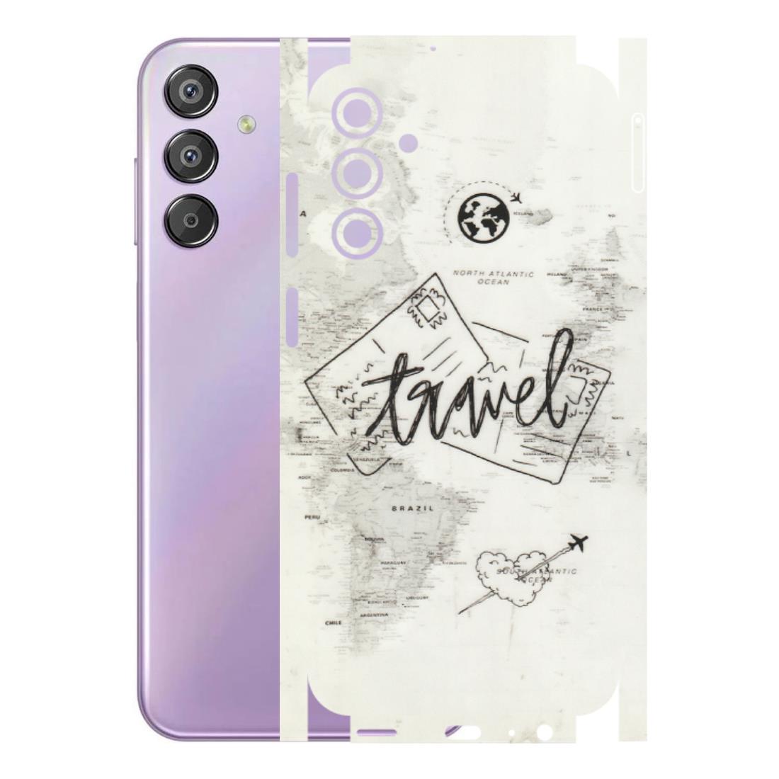 Samsung M/F/Note/Flip and C Phone Skins (All Models) - Travel Ticket - Transparent Finish (T-06) Samsung Galaxy F15 (5G)
