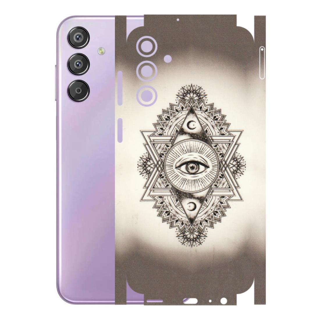 Samsung M/F/Note/Flip and C Phone Skins (All Models) - Illuminati Great Eye - Transparent Finish (T-14) Samsung Galaxy F15 (5G)