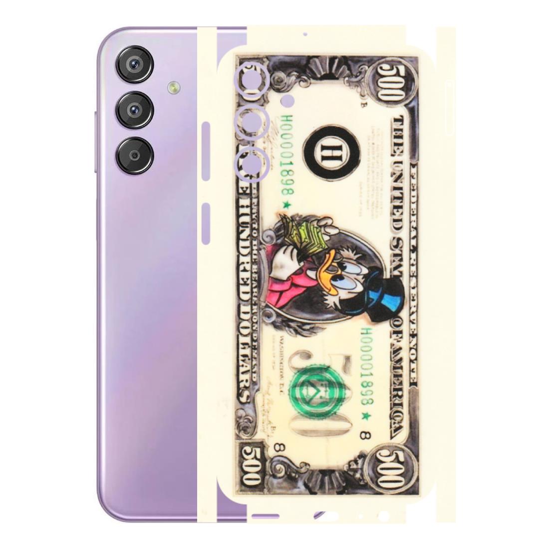 Samsung M/F/Note/Flip and C Phone Skins (All Models) - Five Hundred Dollar Duck - Transparent Finish (T-15) Samsung Galaxy F15 (5G)