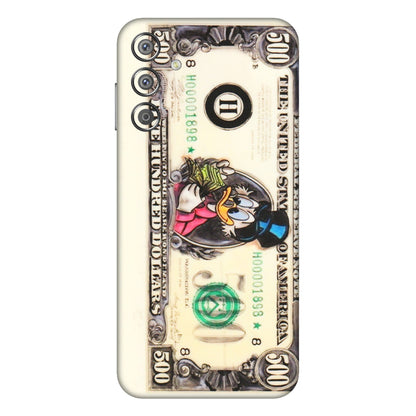 Samsung M/F/Note/Flip and C Phone Skins (All Models) - Five Hundred Dollar Duck - Transparent Finish (T-15) Samsung Galaxy F15 (5G)