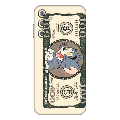 Samsung M/F/Note/Flip and C Phone Skins (All Models) - One Hundred Dollar Tom - Transparent Finish (T-16) Samsung Galaxy F15 (5G)