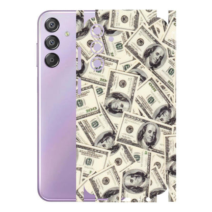 Samsung M/F/Note/Flip and C Phone Skins (All Models) - Dollar Lover - Transparent Finish (T-17) Samsung Galaxy F15 (5G)