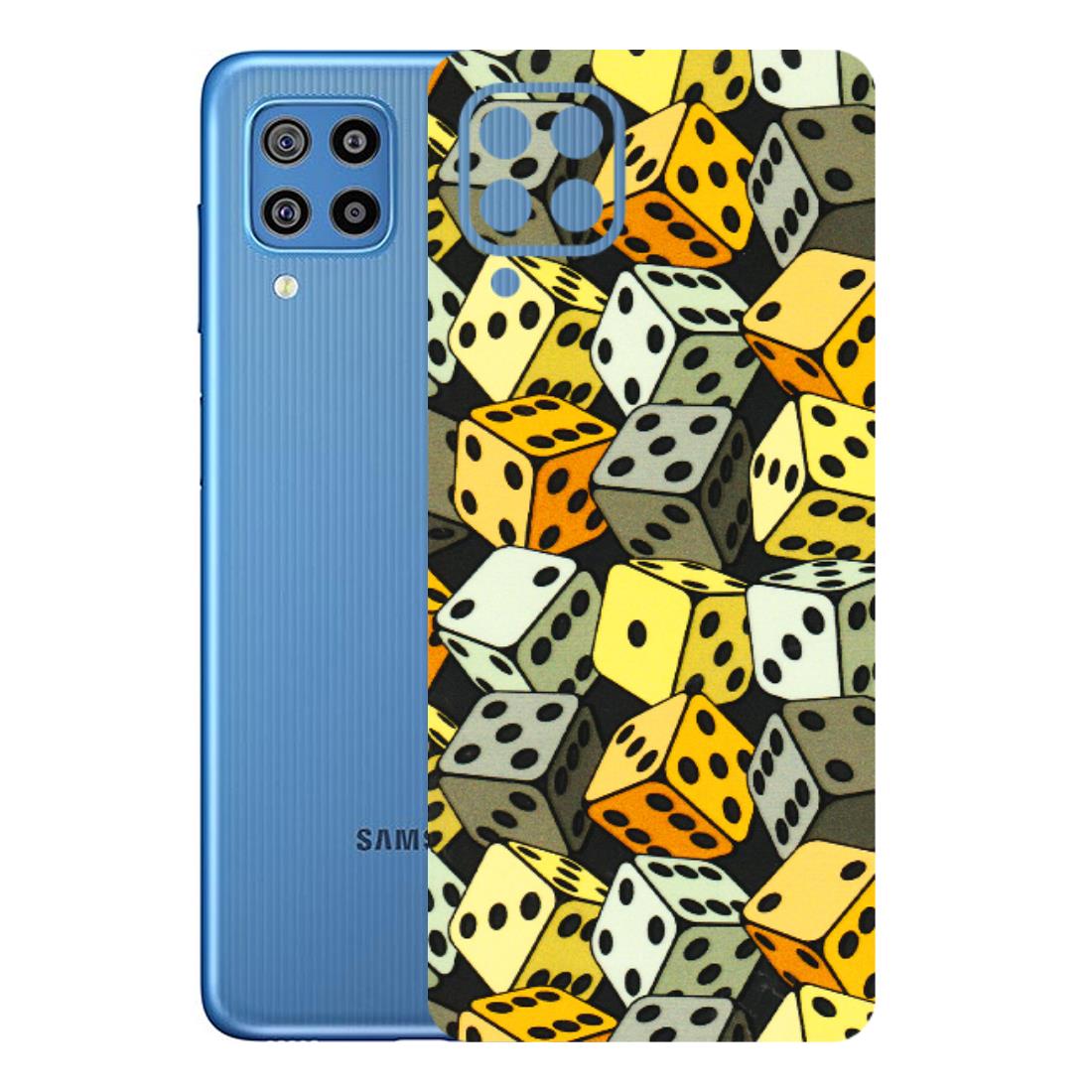 Samsung M/F/Note/Flip and C Phone Skins (All Models) - Dices Of Life - 3D Embossed Finish (L-04) Samsung Galaxy F22