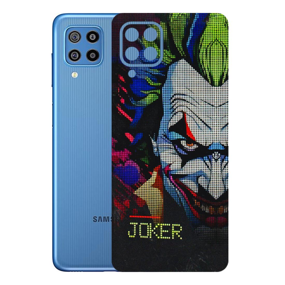 Samsung M/F/Note/Flip and C Phone Skins (All Models) - Joker Dot Matrix - 3D Embossed Finish (L-08) Samsung Galaxy F22