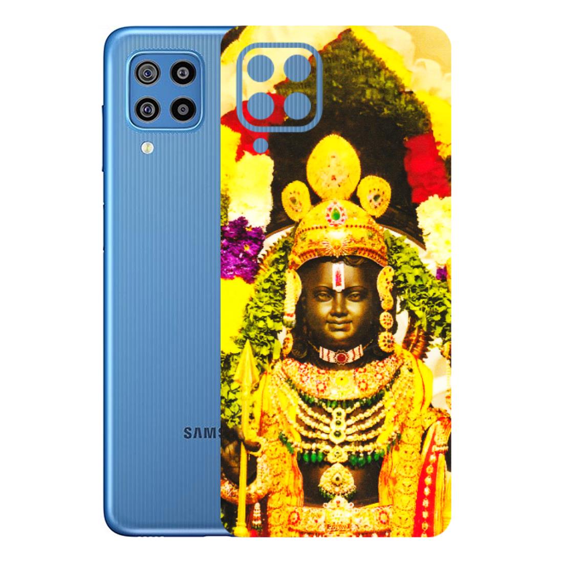Samsung M/F/Note/Flip and C Phone Skins (All Models) - Ram Lalla Ayodhya - 3D Embossed Finish (L-103) Samsung Galaxy F22