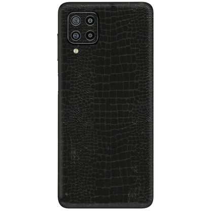 Samsung M/F/Note/Flip and C Phone Skins (All Models) - Snake Leather Black - 3D Embossed Finish (L-107) Samsung Galaxy F22