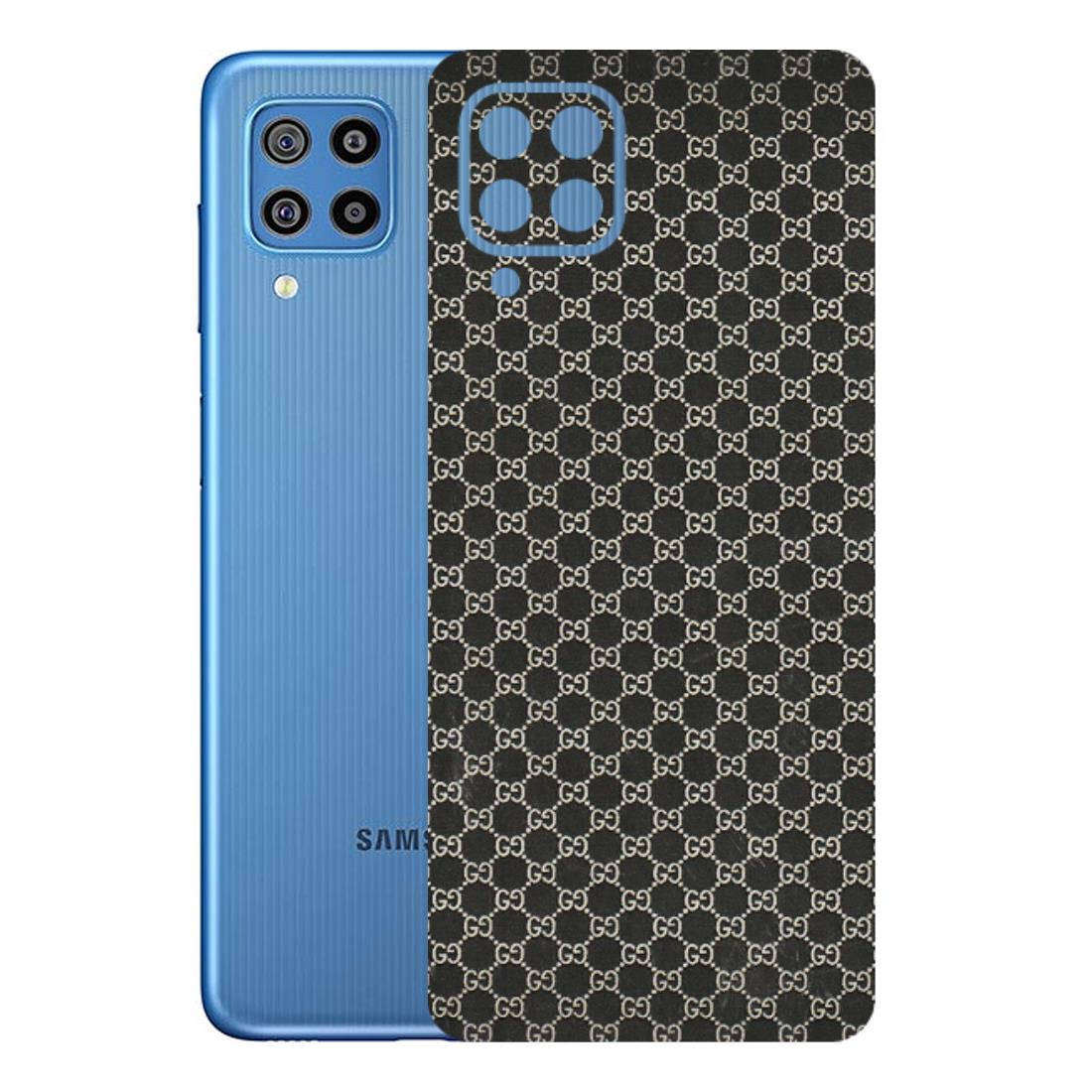 Samsung M/F/Note/Flip and C Phone Skins (All Models) - Black G Print - 3D Embossed Finish (L-109) Samsung Galaxy F22