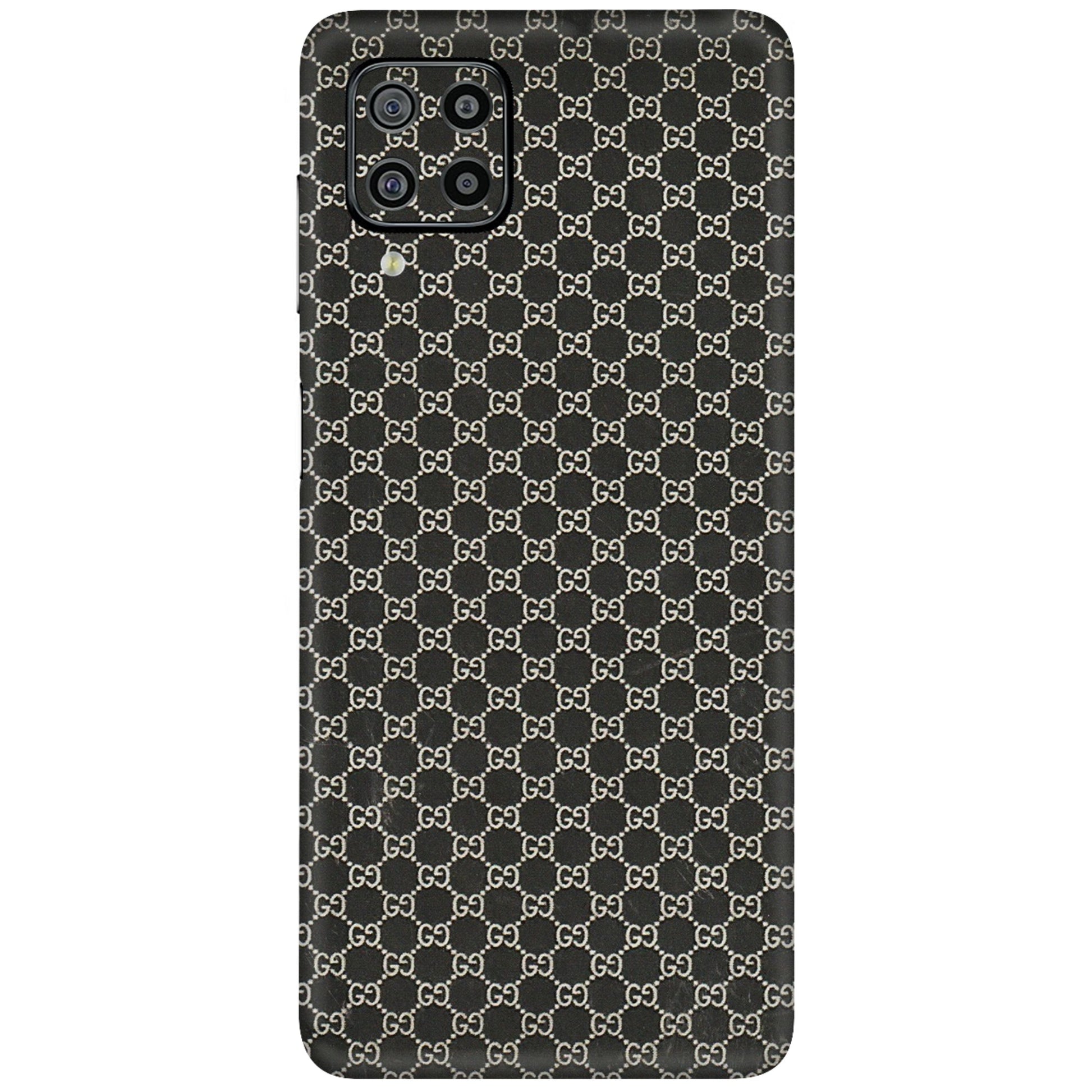 Samsung M/F/Note/Flip and C Phone Skins (All Models) - Black G Print - 3D Embossed Finish (L-109) Samsung Galaxy F22