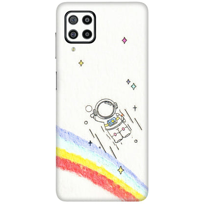 Samsung M/F/Note/Flip and C Phone Skins (All Models) - Milkyway Astronaut - 3D Embossed Finish (L-110) Samsung Galaxy F22