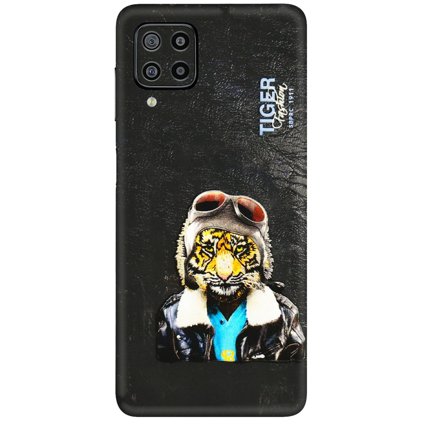 Samsung M/F/Note/Flip and C Phone Skins (All Models) - Rider Tiger - 3D Embossed Finish (L-113) Samsung Galaxy F22