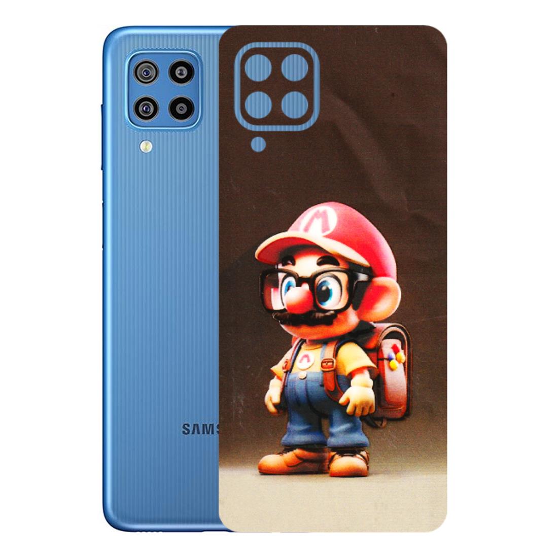 Samsung M/F/Note/Flip and C Phone Skins (All Models) - Little Mario - 3D Embossed Finish (L-119) Samsung Galaxy F22