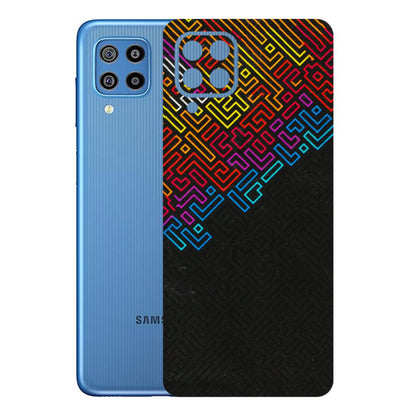 Samsung M/F/Note/Flip and C Phone Skins (All Models) - Dotme Pattern Art - 3D Embossed Finish (L-121) Samsung Galaxy F22