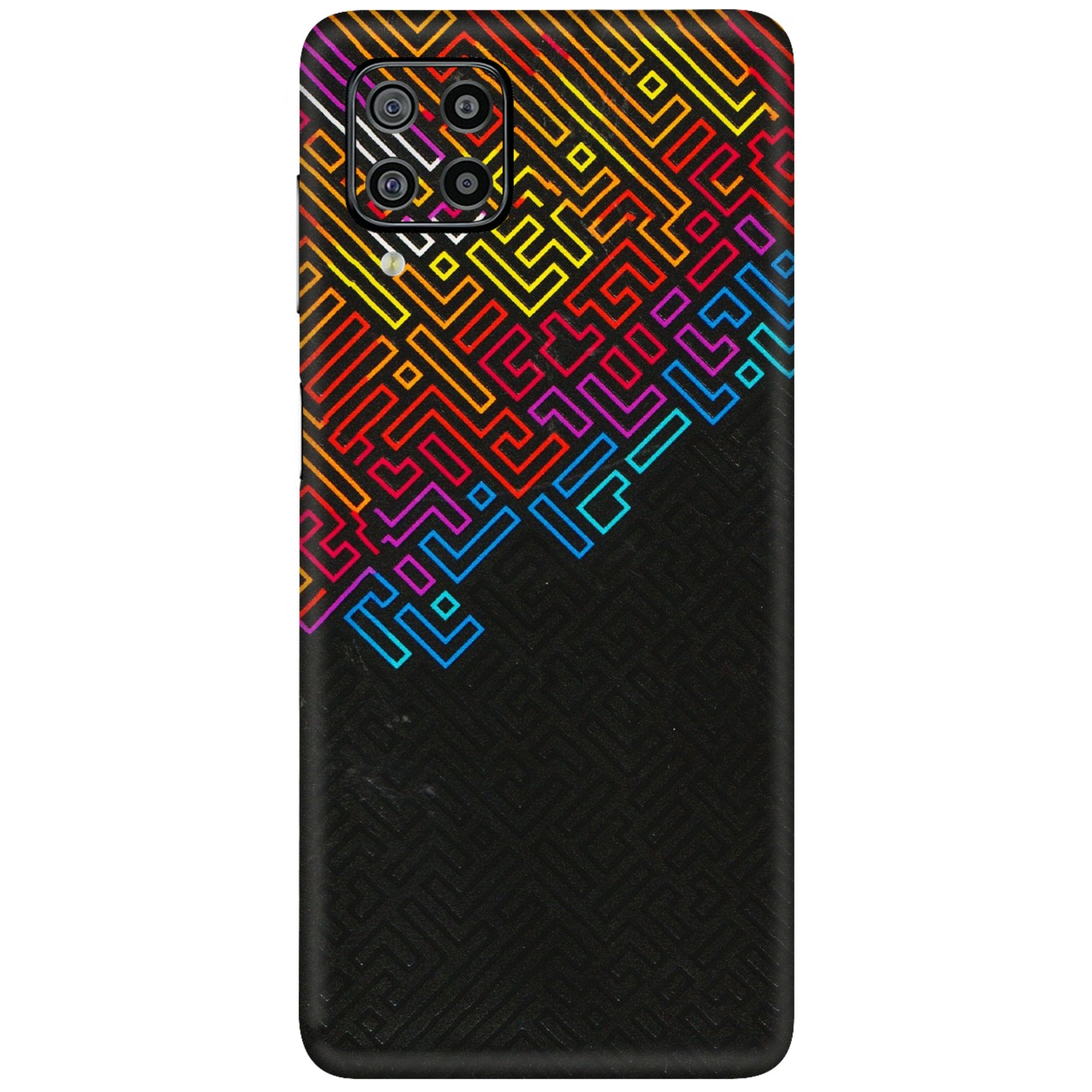 Samsung M/F/Note/Flip and C Phone Skins (All Models) - Dotme Pattern Art - 3D Embossed Finish (L-121) Samsung Galaxy F22