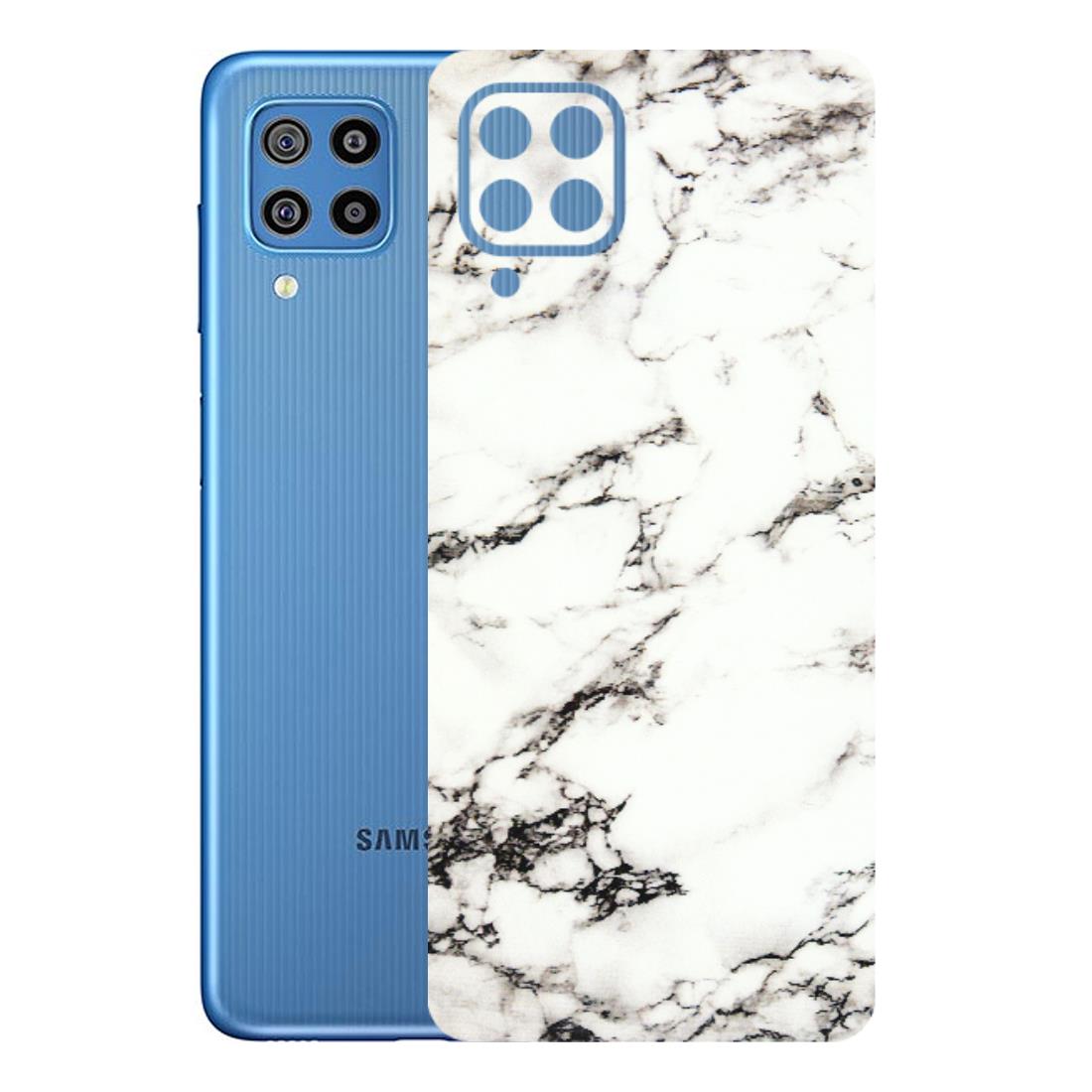 Samsung M/F/Note/Flip and C Phone Skins (All Models) - Black and White Marble Texture - 3D Embossed Finish (L-124) Samsung Galaxy F22