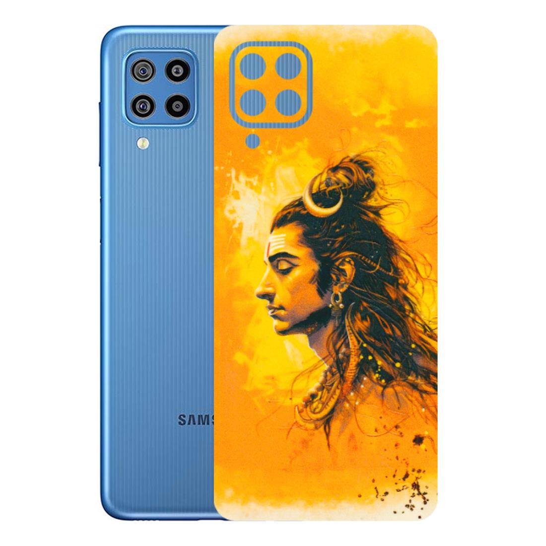Samsung M/F/Note/Flip and C Phone Skins (All Models) - Shiv Shakti - 3D Embossed Finish (L-14) Samsung Galaxy F22