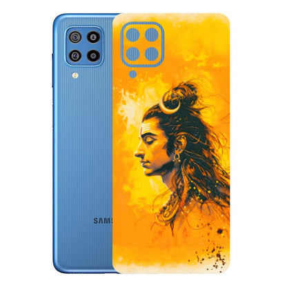 Samsung M/F/Note/Flip and C Phone Skins (All Models) - Shiv Shakti - 3D Embossed Finish (L-14) Samsung Galaxy F22