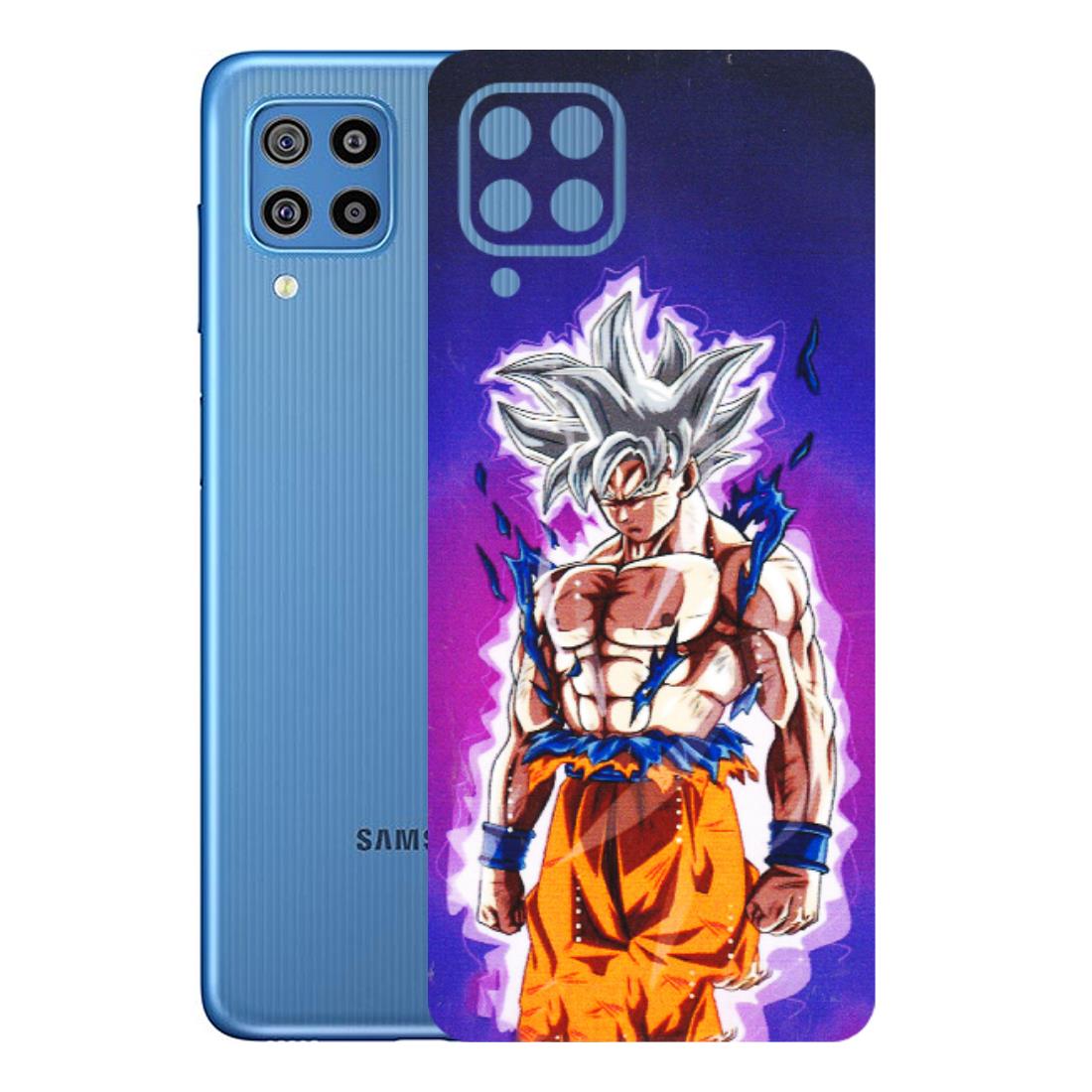 Samsung M/F/Note/Flip and C Phone Skins (All Models) - Goku Purple Anime - 3D Embossed Finish (L-147) Samsung Galaxy F22