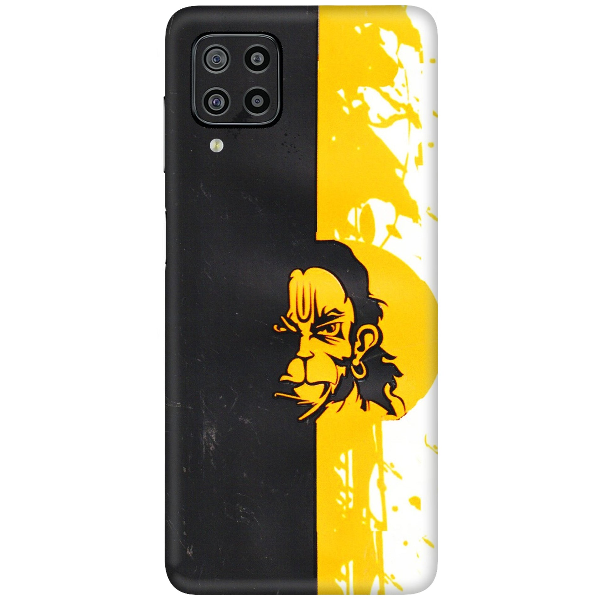 Samsung M/F/Note/Flip and C Phone Skins (All Models) - Bajrangbali - 3D Embossed Finish (L-151) Samsung Galaxy F22