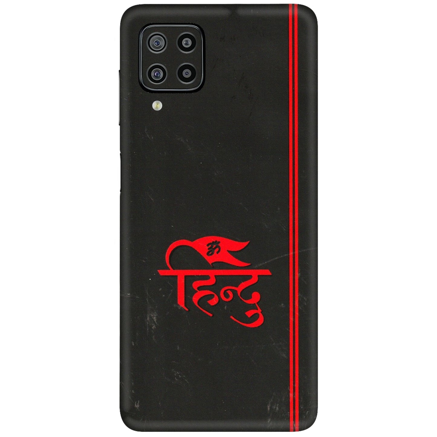 Samsung M/F/Note/Flip and C Phone Skins (All Models) - Hindu Black - 3D Embossed Finish (L-153) Samsung Galaxy F22