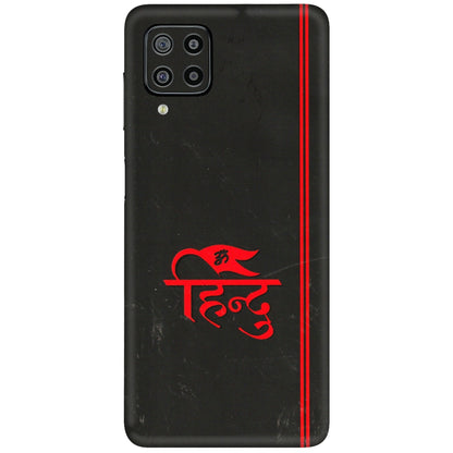 Samsung M/F/Note/Flip and C Phone Skins (All Models) - Hindu Black - 3D Embossed Finish (L-153) Samsung Galaxy F22