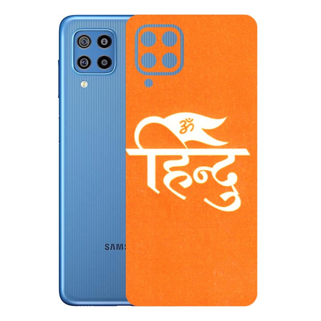 Samsung M/F/Note/Flip and C Phone Skins (All Models) - Hindu Kesari - 3D Embossed Finish (L-154) Samsung Galaxy F22