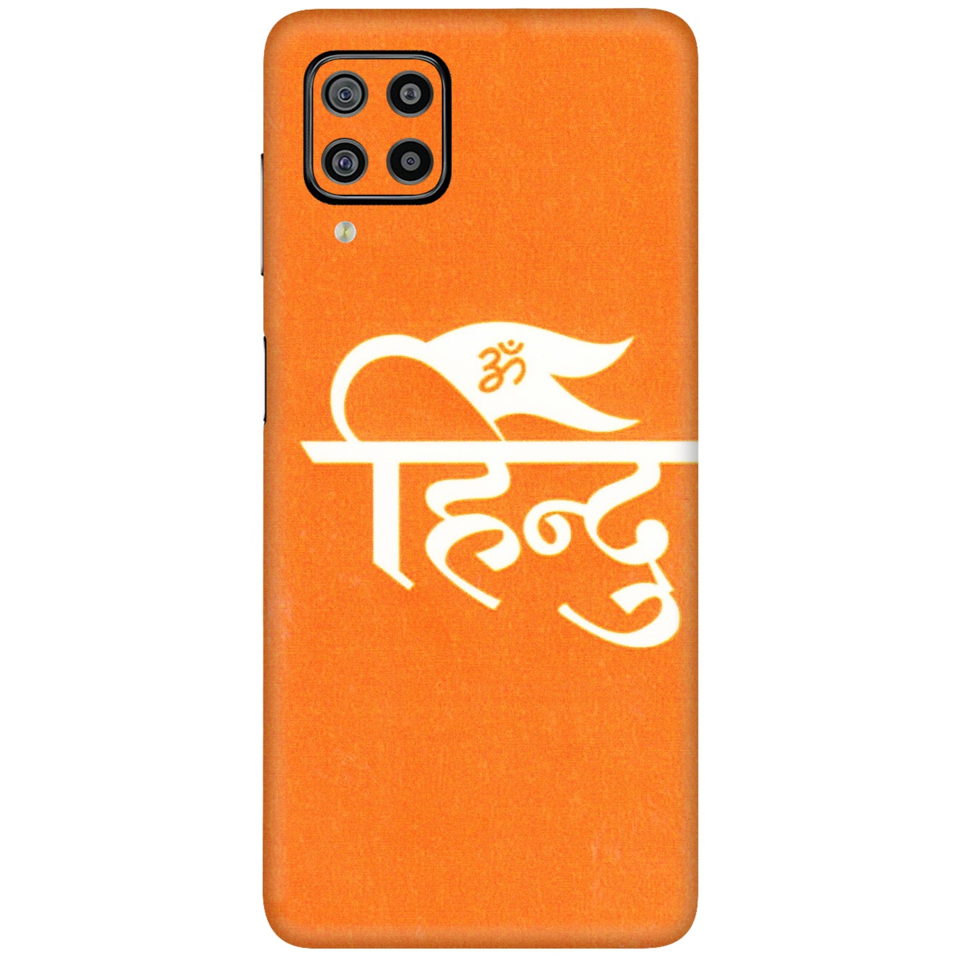 Samsung M/F/Note/Flip and C Phone Skins (All Models) - Hindu Kesari - 3D Embossed Finish (L-154) Samsung Galaxy F22