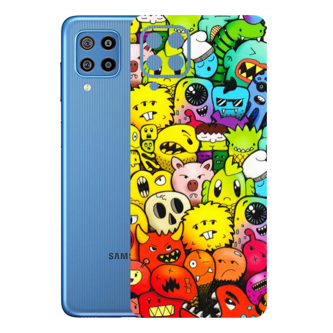 Samsung M/F/Note/Flip and C Phone Skins (All Models) - Angry Funkies - 3D Embossed Finish (L-169) Samsung Galaxy F22