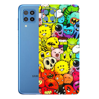Samsung M/F/Note/Flip and C Phone Skins (All Models) - Angry Funkies - 3D Embossed Finish (L-169) Samsung Galaxy F22