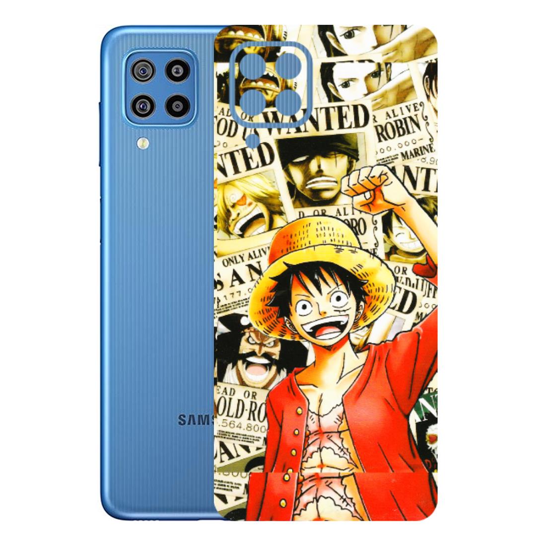 Samsung M/F/Note/Flip and C Phone Skins (All Models) - Luffy Anime - 3D Embossed Finish (L-177) Samsung Galaxy F22